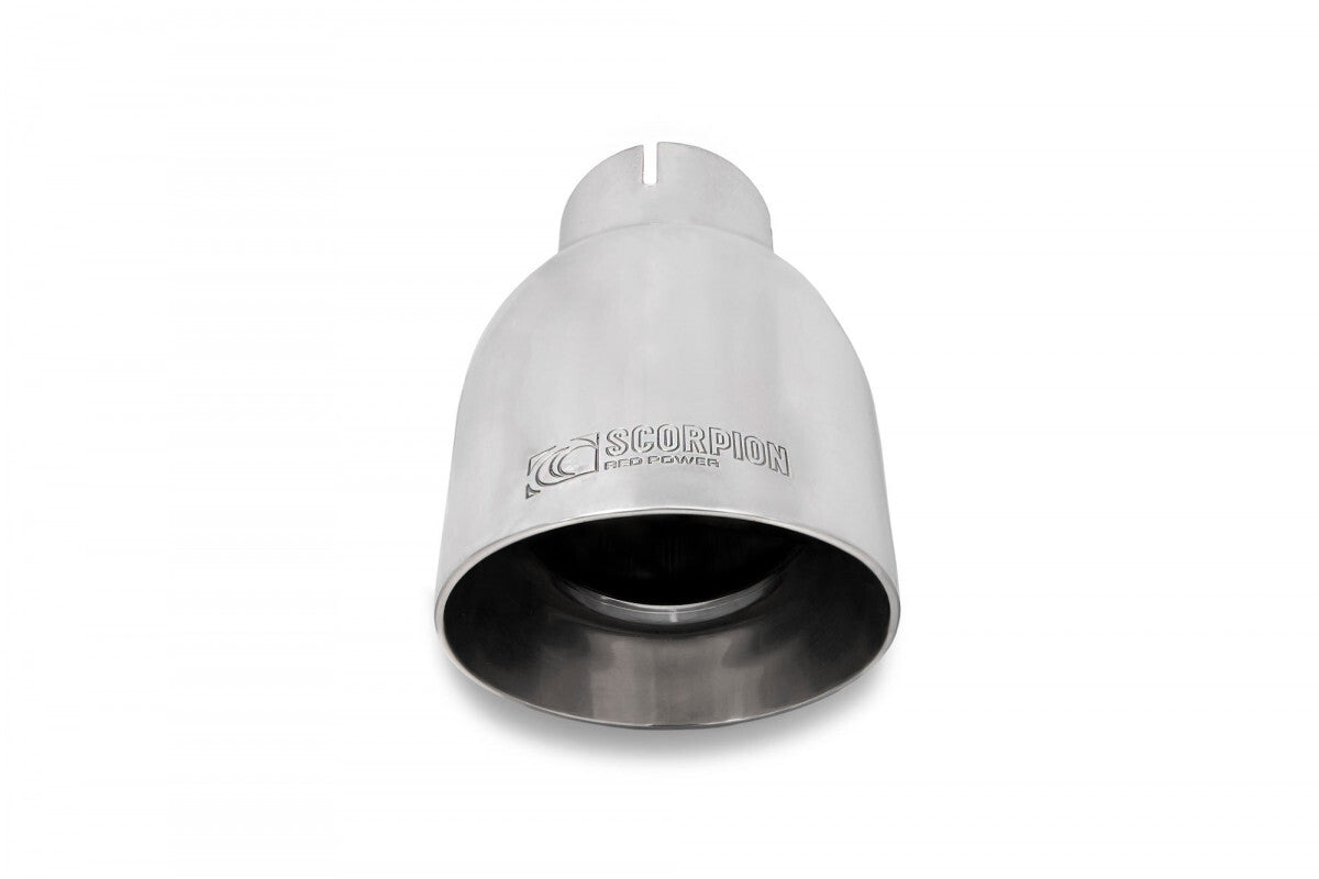 Scorpion Non-Resonated Non-Valved Cat Back Exhaust System w/Daytona Tips