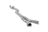 Scorpion Exhausts Single Mid Pipe w/Tunnel Brace - BMW M3 G80 G81/M4 G82 (Non-GPF) SBMMP101