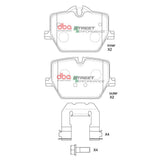 Hawk Performance HP+ Rear Brake Pads