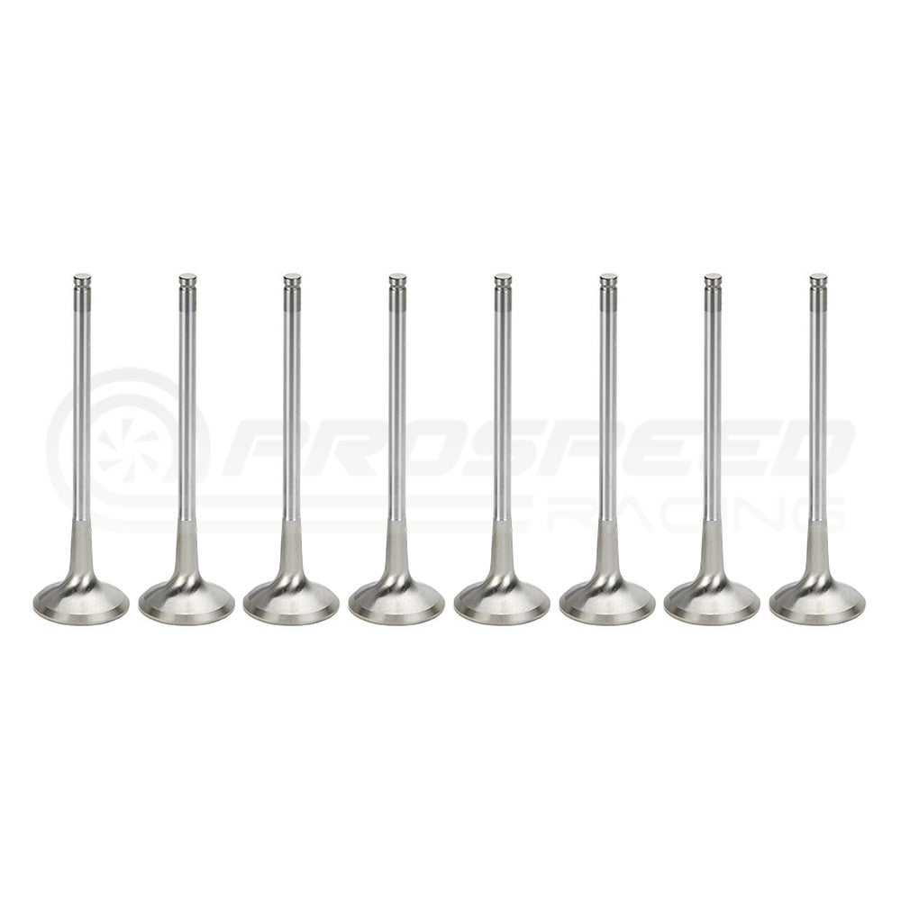 Supertech +1mm Inconel Exhaust Valve Set of 8 - Subaru WRX/STI/FXT/LGT (EJ20/EJ25) SEVI-1014-8 PSR