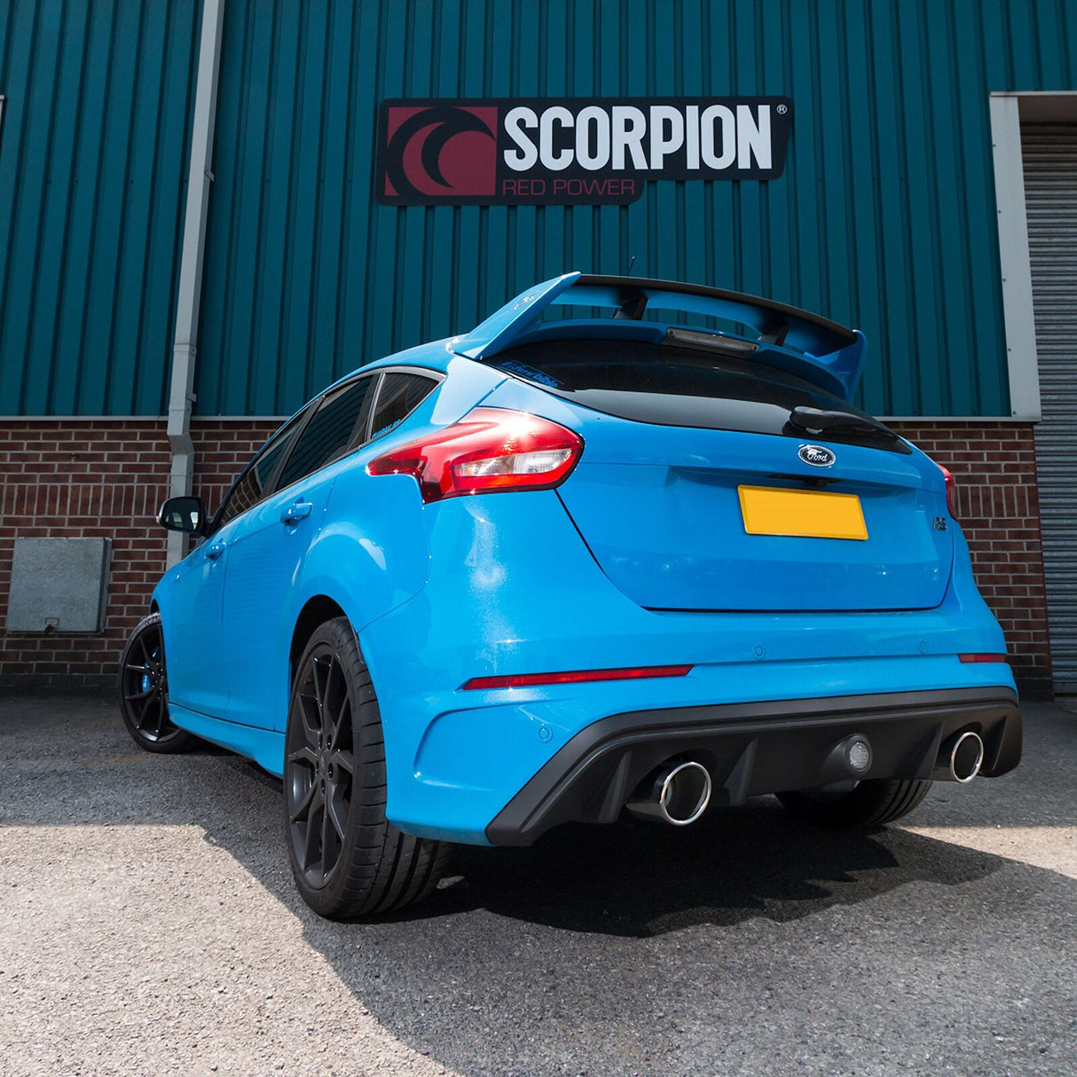 Scorpion Exhaust Valved Catback w/Black Tips