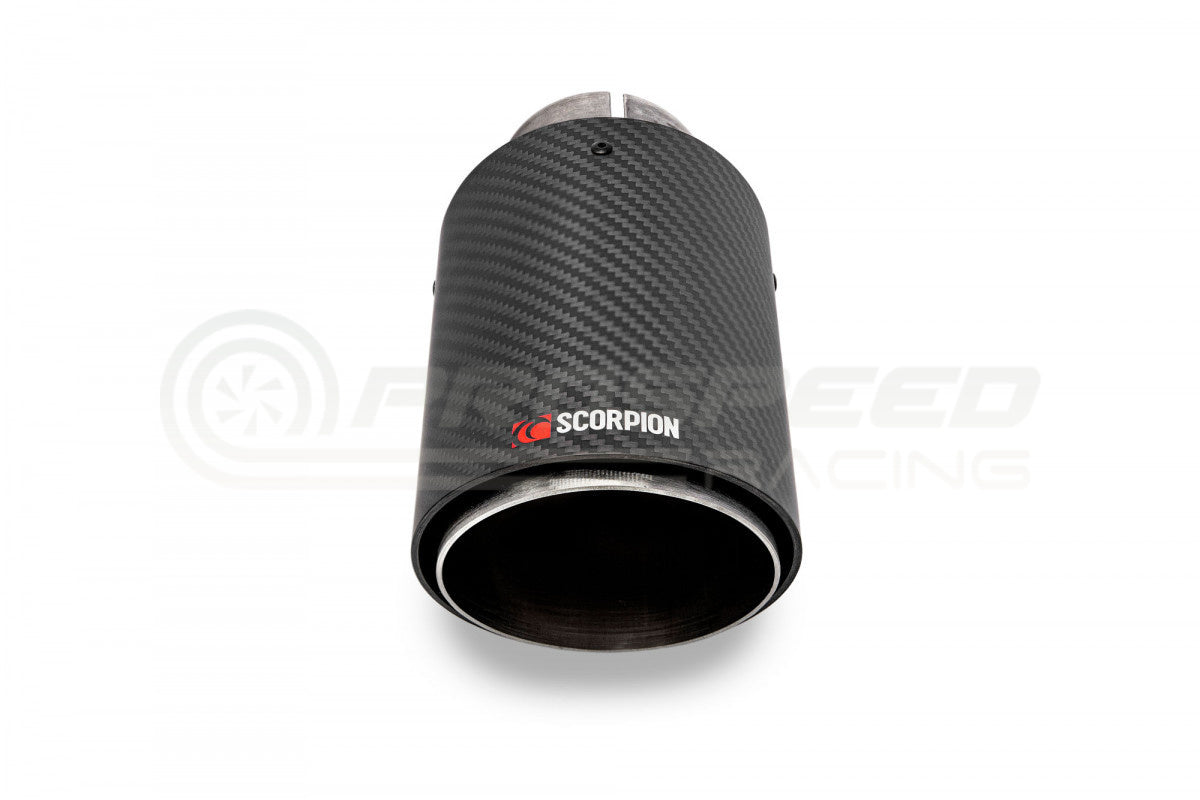 Scorpion Exhaust 3" Cat Back Exhaust w/Ascari Carbon Fibre Tips