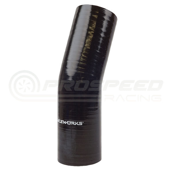 Raceworks Silicone Elbow Black