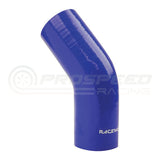 Raceworks Silicone Elbow Blue