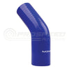 Raceworks Silicone Reducer Elbow Blue