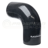 Raceworks Silicone Elbow Black
