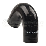 Raceworks Silicone Elbow Black
