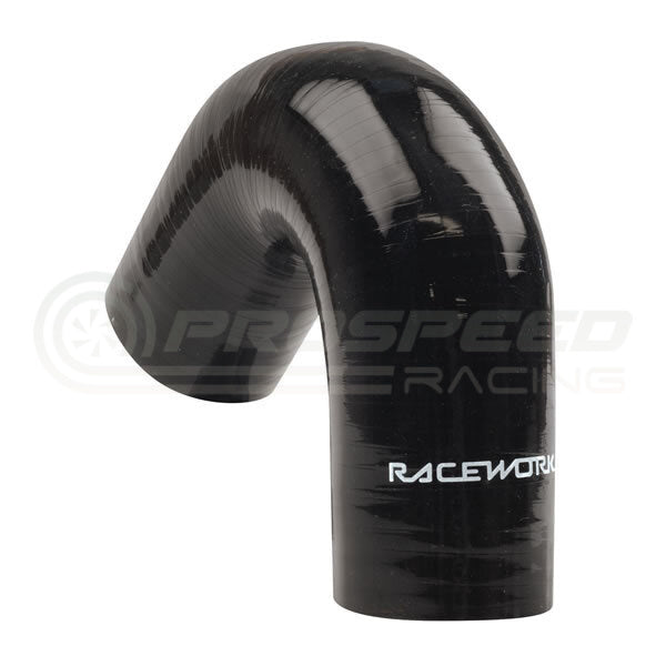 Raceworks Silicone Elbow Black
