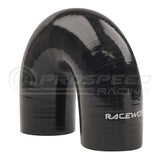 Raceworks Silicone Elbow Black