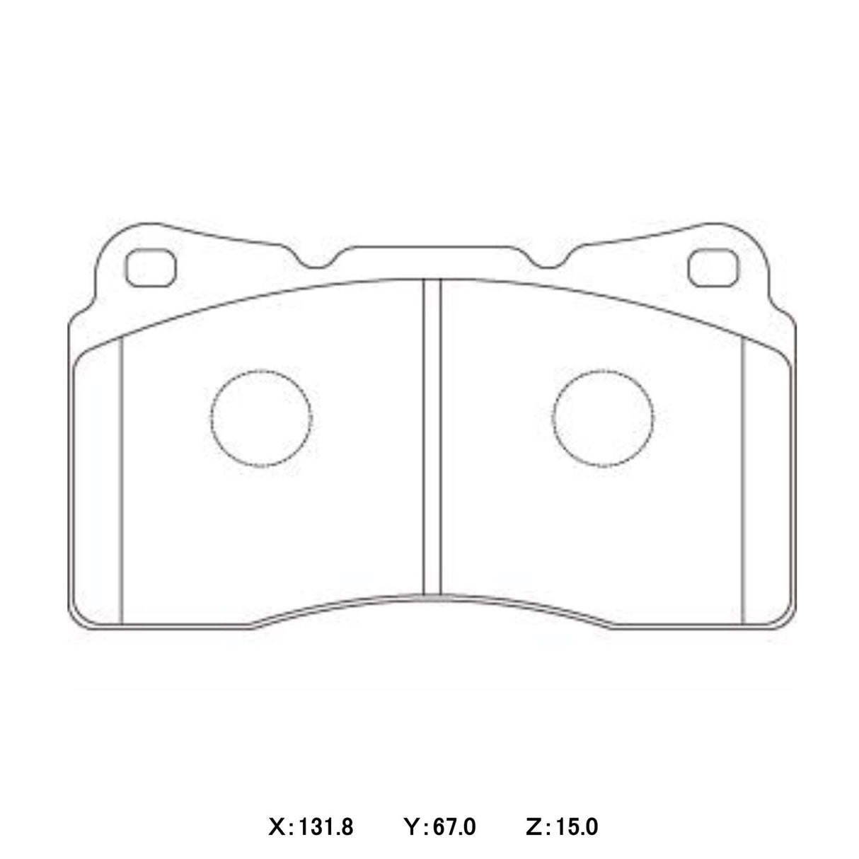MSB Brake Pad Shim Kit