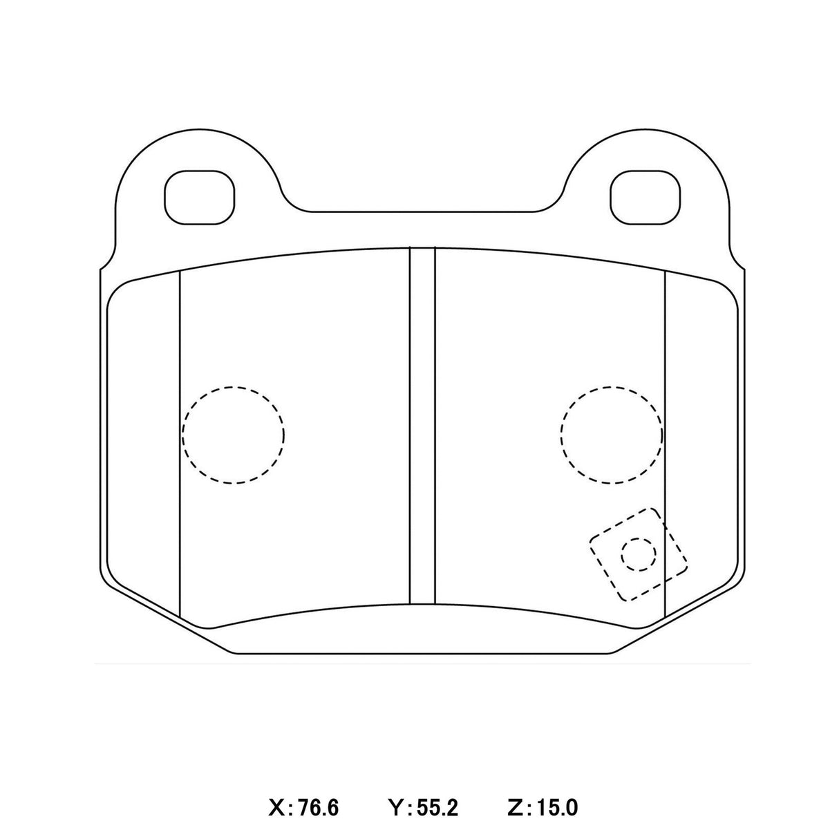 MSB Brake Pad Shim Kit