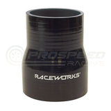 Raceworks Straight Silicone Hose Reducer Black