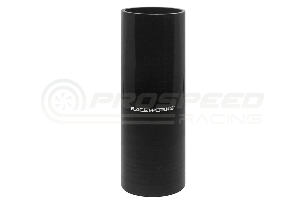 Raceworks Straight Silicone Hose Coupler Black