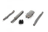 Resonated Cat Back Exhaust System w/Twin Tips