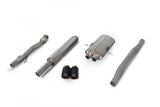 Resonated Cat Back Exhaust System w/Twin Tips