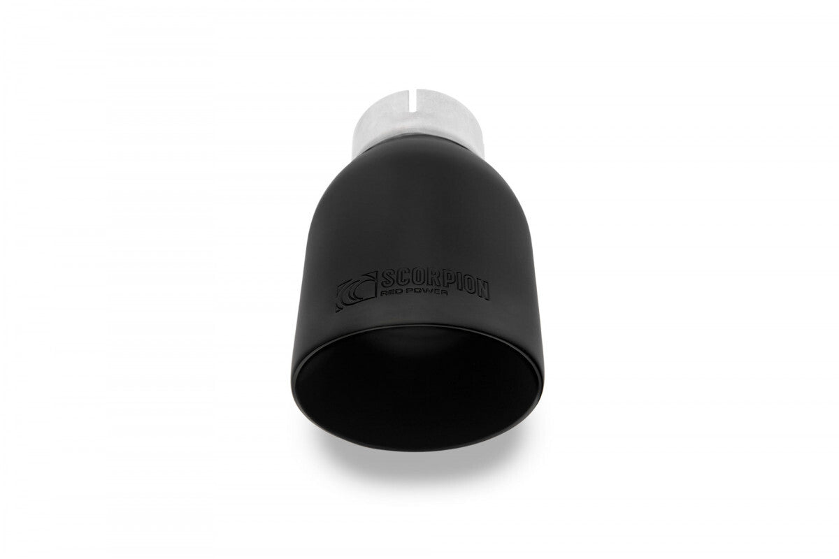 Resonated Cat Back Exhaust System w/Twin Tips