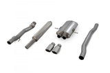 Resonated Cat Back Exhaust System w/Twin Tips