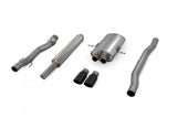 Resonated Cat Back Exhaust System w/Twin Tips