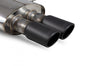Resonated Cat Back Exhaust System w/Twin Tips