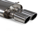 Resonated Cat Back Exhaust System w/Twin Tips