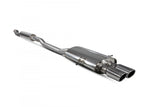Resonated Cat Back Exhaust System w/Twin Tips