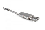 Resonated Cat Back Exhaust System w/Twin Tips - Mini Cooper S R56/R57/R58/R59 07-14 SMN011