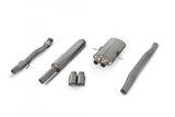 Resonated Cat Back Exhaust System w/Twin Tips
