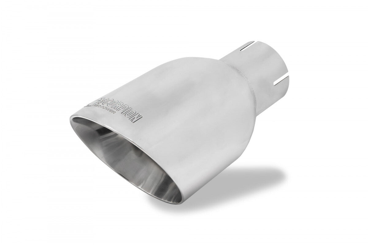Resonated Cat Back Exhaust System w/Twin Tips
