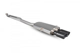 Non-resonated Cat Back Exhaust System w/Twin Tips