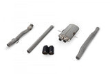 Non-resonated Cat Back Exhaust System w/Twin Tips