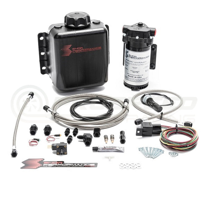 Snow Performance Stage 1 Boost Cooler Water/Meth Kit - Braided Hose SNO-201BRD | Pro Speed Racing
