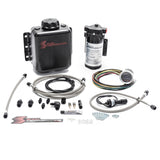 Snow Performance Stage 2 Boost Cooler Water/Meth Kit w/Gauge Controller - Braided Hose