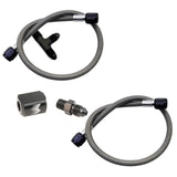 Snow Performance Dual Nozzle Upgrade - Braided Hose