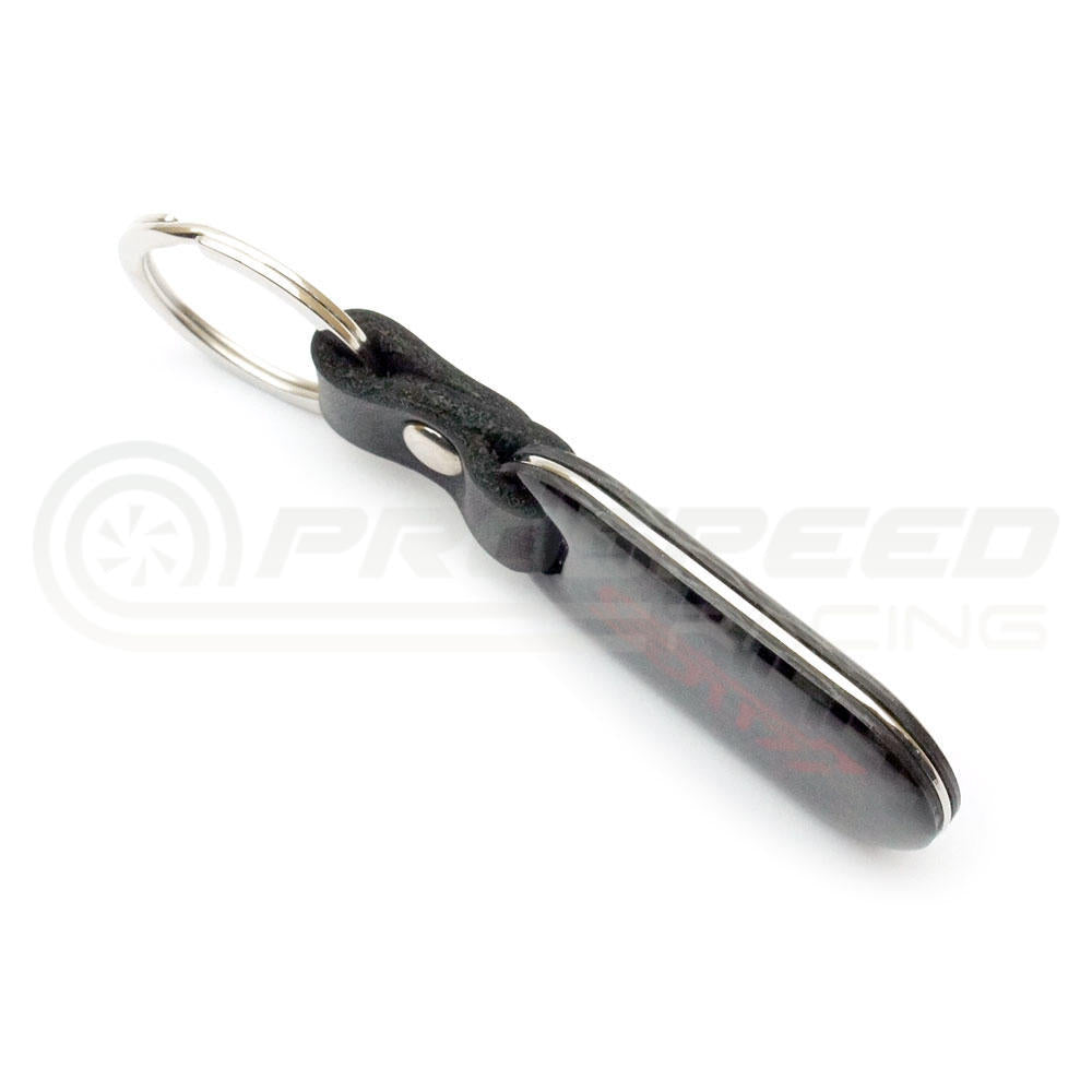 STI Genuine Carbon Fibre Keyring