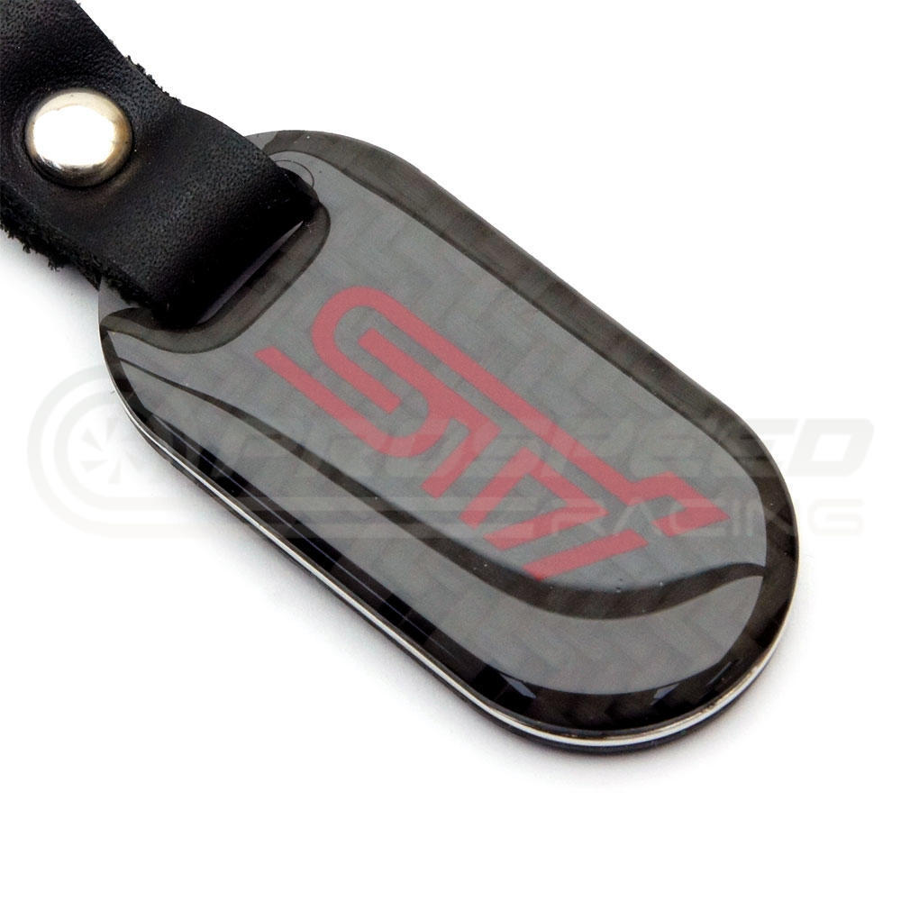 STI Genuine Carbon Fibre Keyring