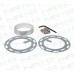 NRG Gen 4 Steering Wheel Quick Release - Black/Carbon Fibre Ring