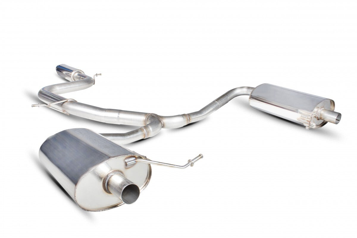Scorpion Exhausts Resonated Cat Back Exhaust - Skoda Octavia NE vRS Sedan 13-19 (2.0 TSI) SSK003