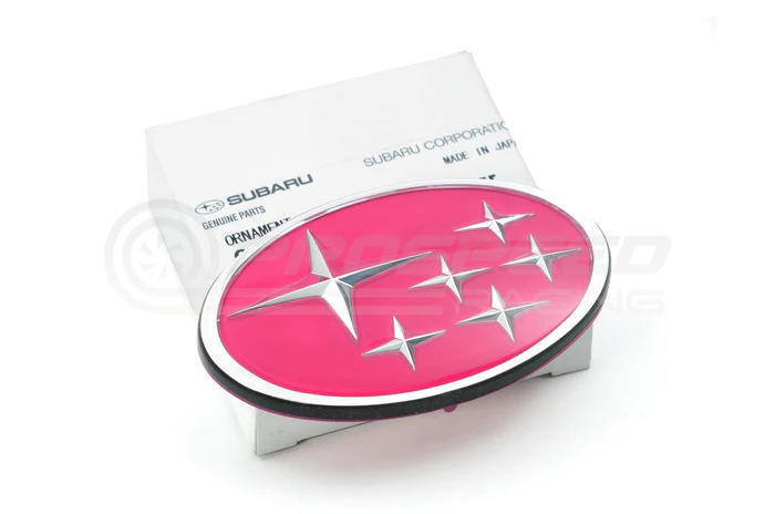 STI Genuine OEM Pink Star Grille Badge - Subaru Impreza/WRX/STI GC8 94-00 SST17 | Pro Speed Racing
