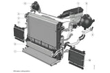 CSF Racing Auxiliary Radiator SINGLE