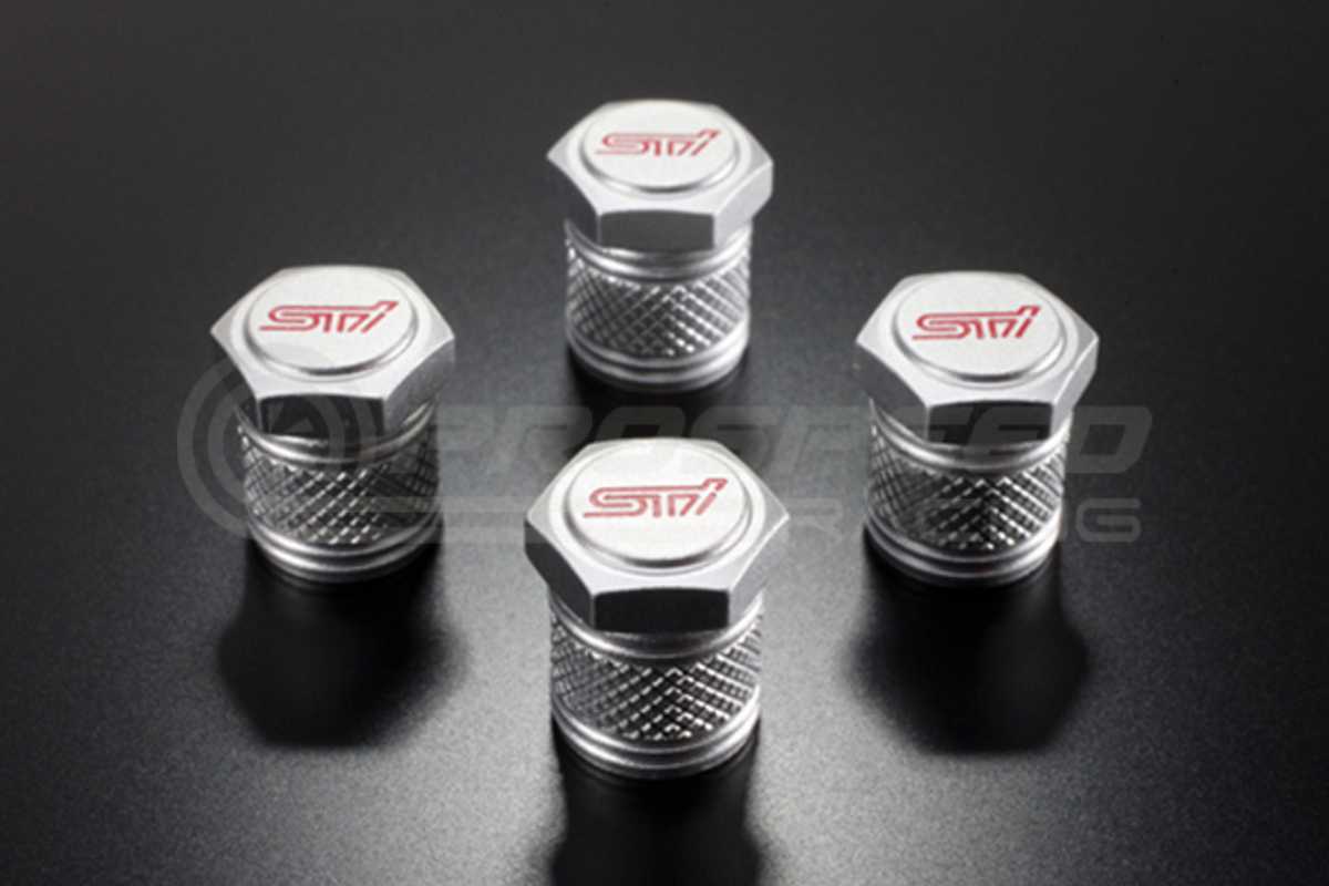 STI Genuine Valve Cap Set of 4 ST28102ST030 | Pro Speed Racing