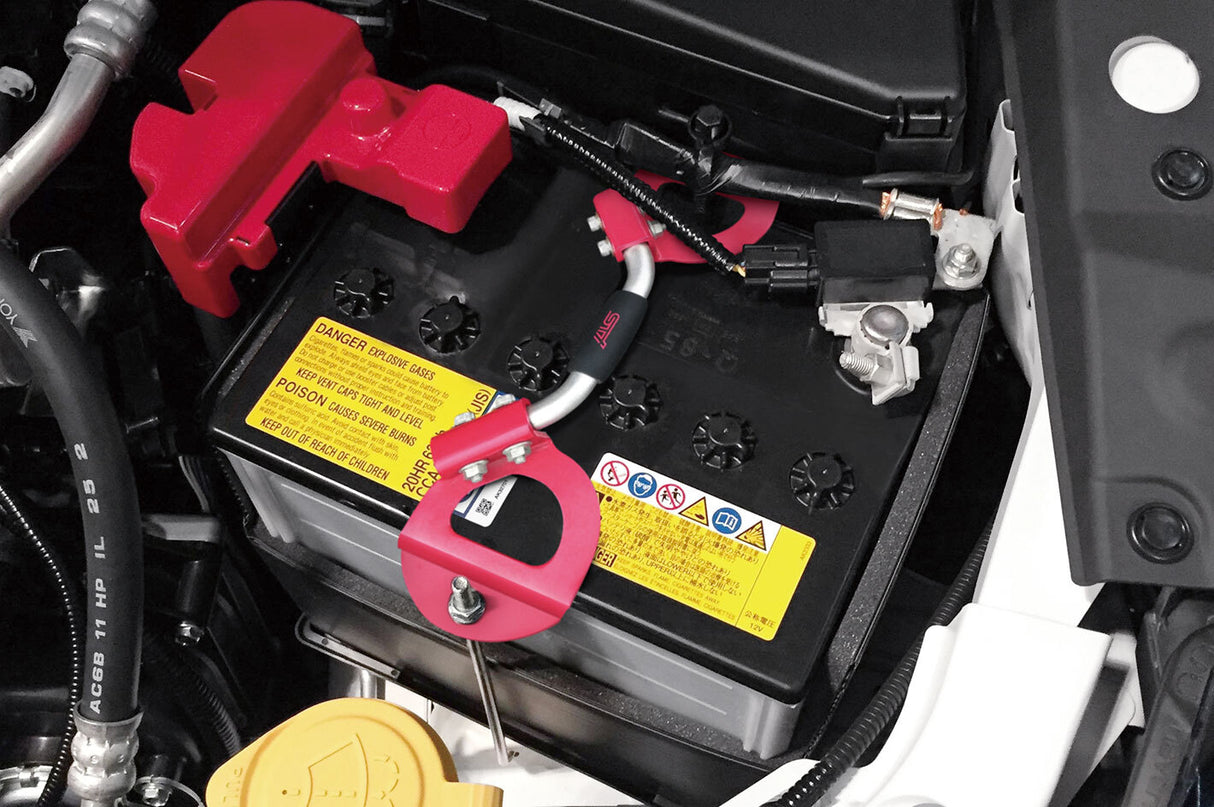 STI Genuine Strut Bar Style Battery Tie Down
