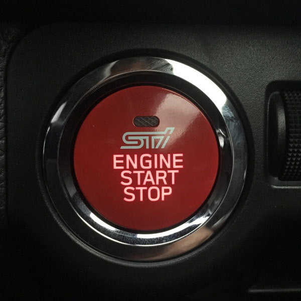 STI Genuine JDM Push Start Button