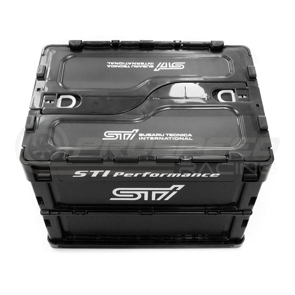 STI Genuine Folding Workshop Container Black - 20 Litres STSG17100150 | Pro Speed Racing