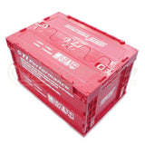 STI Genuine Folding Workshop Storage Crate Container Cherry Red - 50 Litres