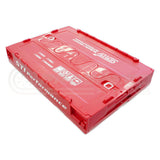 STI Genuine Folding Workshop Storage Crate Container Cherry Red - 50 Litres