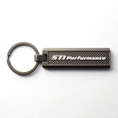 Subaru JDM STI Alloy Keychain