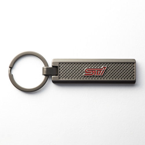 Subaru JDM STI Alloy Keychain