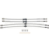 HEL Performance Stainless Braided Brake Lines Subaru WRX/STI GC8 94-00 SUB-4-011 | Pro Speed Racing