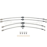 HEL Performance Stainless Braided Brake Lines - Subaru WRX/STI GD 01-07 SUB-4-014 | Pro Speed Racing