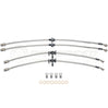 HEL Performance Stainless Braided Brake Lines - Subaru WRX/STI GD 01-07 SUB-4-014 | Pro Speed Racing